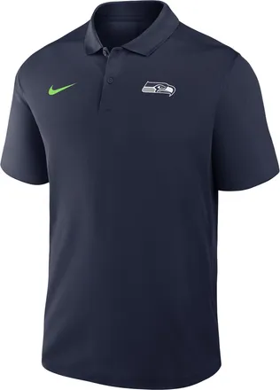 Nike Seattle Seahawks Logo Victory Nike Mens Dri-FIT NFL Polo in Blue | 035841S78-R0T
