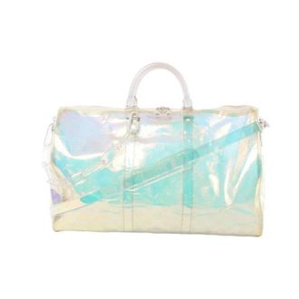 Louis Vuitton Pre-owned Keepall Bandouli&egrave;re 50 - Heren - Vintage Weekendtas - Blauw - ONE Size - Vintage
