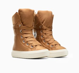 Converse Sneakerboots CONVERSE CHUCK TAYLOR ALL STAR ELEMENTS BOOT, Damen, Gr. 37,5, incensed, egret, schwarz, Synthetik, Schuhe Sneakerboots, Winterschuhe, Sc