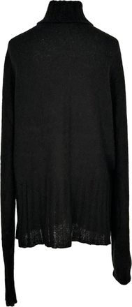 Ann Demeulemeester Turtleneck Sweater in Black Wool