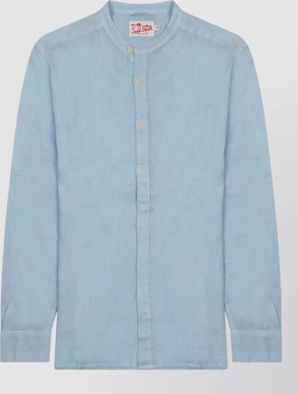 MC2 Saint Barth long sleeve shirt mandarin collar style