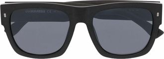 Dsquared2 Eyewear square-frame sunglasses - men - Acetate - 55 - Black