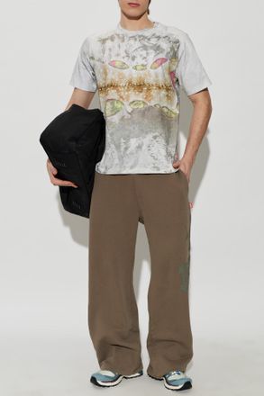 Diesel T-shirt T-CLINTIN, Mens, Multicolour