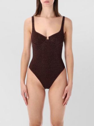 Os&eacute;ree lumiere balconette swimsuit adjustable straps