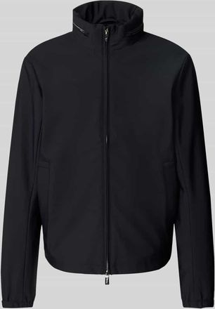 Emporio Armani Jacke mit Stehkragen und Zweiwege-Reißverschluss in Black, Größe 48
