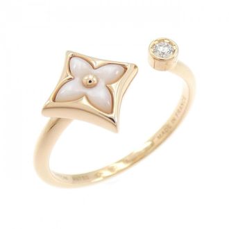 Louis Vuitton Pink Gold (18K) Band Ring (Pre-Owned)