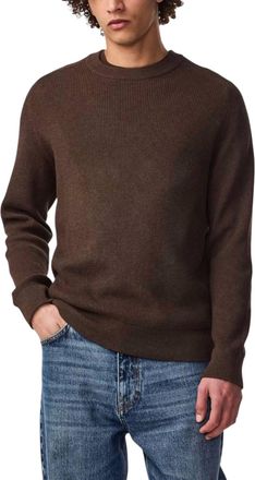 Nn.07 Kevin Crew Sweater In Demitasse