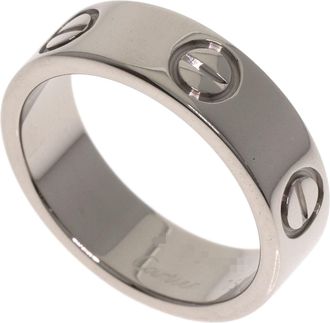 Cartier White Gold (18K) Band Ring (Pre-Owned)