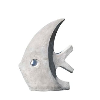 Wanda Collection Escultura contemporánea pez 78 cm gris
