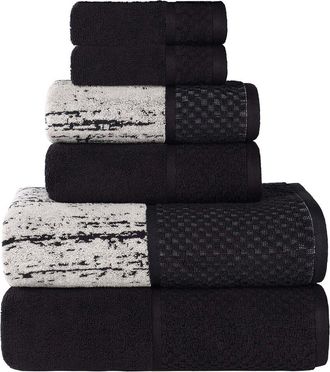 Superior Lodi Cotton 6Pc Bathroom Towel Set