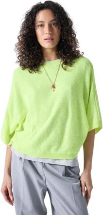 Absolut Cashmere Dames, Truien, Groen, Maat: XS Kasjmier