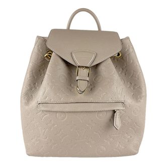 Louis Vuitton Grayish Monogram Empreinte Backpack (Pre-Owned)