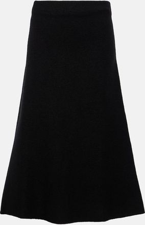 Jil Sander Wool midi skirt