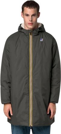 K-Way Chaqueta Le Vrai 4.0 Eiffel East Orsetto - Coats - Hombre - Verde - 2XL