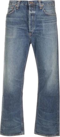 A Gold E 90s Jeans - Heren - Regular Fit Jeans - Blauw - W34 - Denim - Jeans