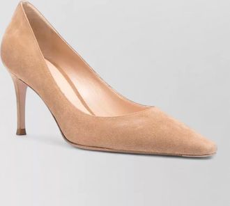 Roberto Festa Milano suede leather pointed-toe pumps