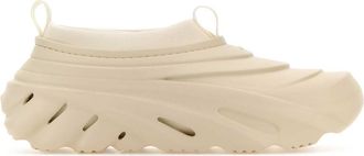 Crocs Ivory Rubber Echo Storm Slip Ons