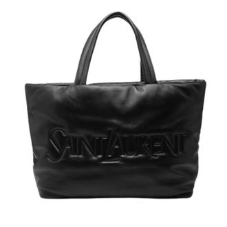 Saint Laurent Bolso Tote Pre-owned - Pre-owned - Mujer - Negro - ONE SIZE