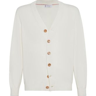 Brunello Cucinelli Cashmere cardigan in Panama at Nordstrom, Size 52 It