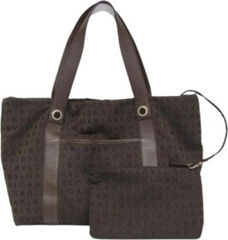 Bulgari Pre-owned Sophia Large Tote - Dames - Vintage Shopper - Bruin - ONE Size - Vintage
