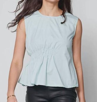 N&Uuml; Denmark Yelda Top In Blue Mint