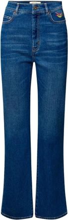 Max Mara Denim Beati - Dames - Bootcut Jeans - Blauw - S - Denim - Jeans