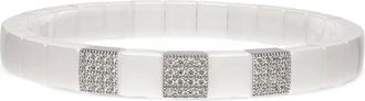 Roberto Demeglio 18K white gold Scacco bracelet - Silver