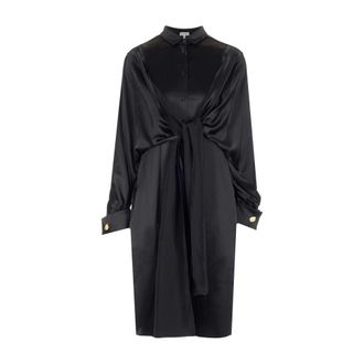 Loewe Suit Sets - female - Loewe - Midi Dresses - Black - XS - Dresses