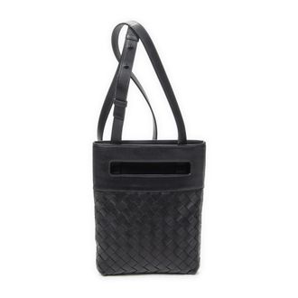 Bottega Veneta Cut Out Handle Messenger schoudertas