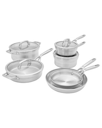 J.A. Henckels International Zwilling J.A. Henckels Motion Stainless Steel 10Pc Cookware Set