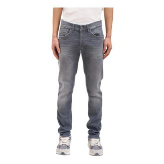 Dondup Slim-fit Jeans, male, Gray, Size: W29 George Jeans