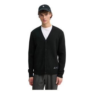 A.P.C. A.p.c., Uomo, Maglie, Nero, M, new
