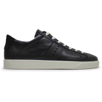 Ecco Ecco Street Lite 212803 Full Grain Leather Womens Comfort Trainers - Black - Size:UK 5-5.5