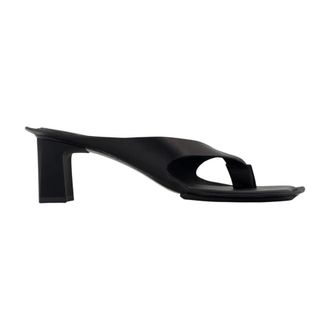 Maison Margiela Heeled Mules, female, Black, Size: 10 US Anatomic Heeled Mule