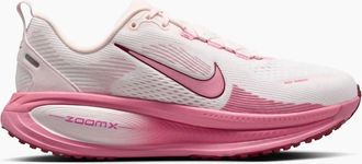Nike Womens Vomero 18 Road Running Shoes In White/pearl Pink/team Red/peony