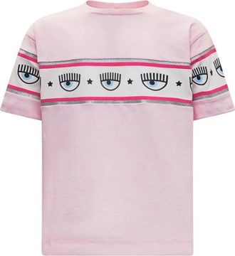 Chiara Ferragni T-shirt - Dames - T-shirts - Roze - XS - Tops