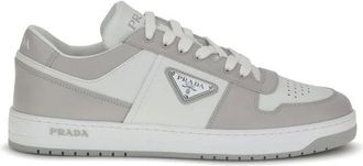 Prada Heren, Schoenen, Grijs, Maat: 39 EU Leer
