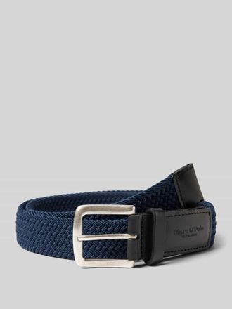 Marc O'Polo Gürtel in Flecht-Optik in Dunkelblau, Größe 110