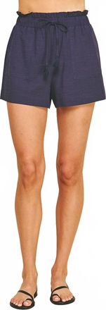 Pinch Design Ida Woven Shorts In Navy