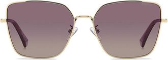 Polaroid PLD 4193/G/S/X Polarized J5G/JR Womens Sunglasses Gold Size 59