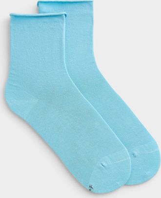 Bleufor&ecirc;t Womens Velvety knit ankle socks