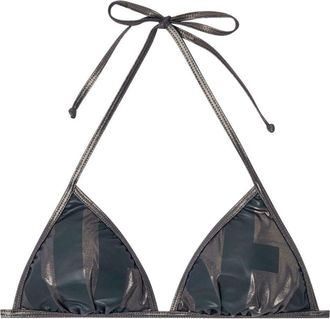 Diesel Top bikini Oval D - Grigio