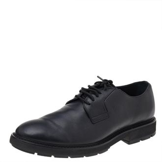 Tod's Tods Black Leather Lace Up Oxfords