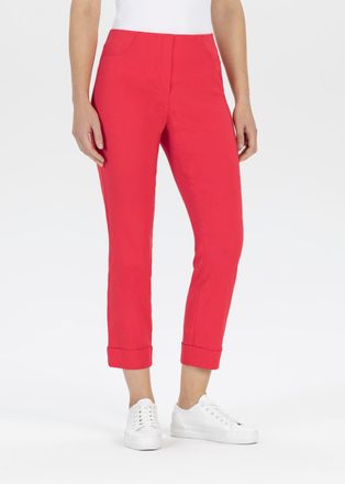 Stehmann 3/4-Hose STEHMANN Igor, Damen, Gr. 34, N-Gr, grenadine,2701, Web, Obermaterial: 72% Viskose, 25% Polyamid, 3% Elasthan, figurbetont 3/4-L&auml;nge, Hosen 3