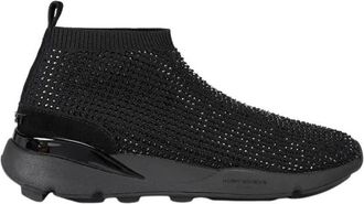 Kurt Geiger Crystal Knit Dr - Dames - Sneakers - Zwart - 40 EU - Schoenen