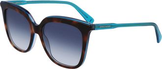 Longchamp LO728S 220 Womens Sunglasses Tortoiseshell Size 53