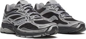 Saucony Unisex Sneakers Progrid Omni 9 Black-Silver Upper: Textile Trainers Black/silver