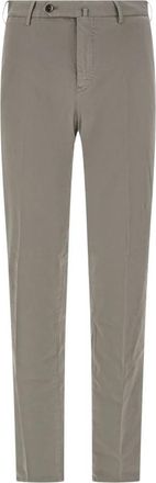 Pantaloni Torino Pt 01 Chino - Heren - Chinos - Grijs - M - Katoen - Broeken