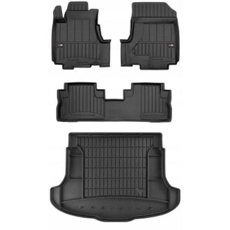 OEM Set Alfombrillas De Goma 3d Honda Cr-v 3 2006-2012