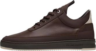 Filling Pieces Schoenen, Heren, Bruin, 42 EU, Low Top Tech Crumbs Sneaker
